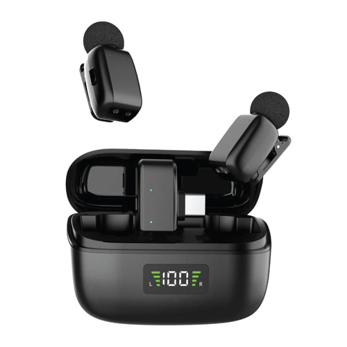 Green Lion Wireless 2 In 1 Flex Mic Duo Type-C and lightning Microphone