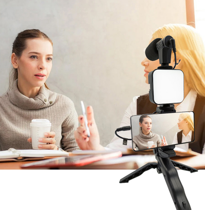 🎥 Kit Vidéo AY49 – Ton smartphone, ton studio de création !